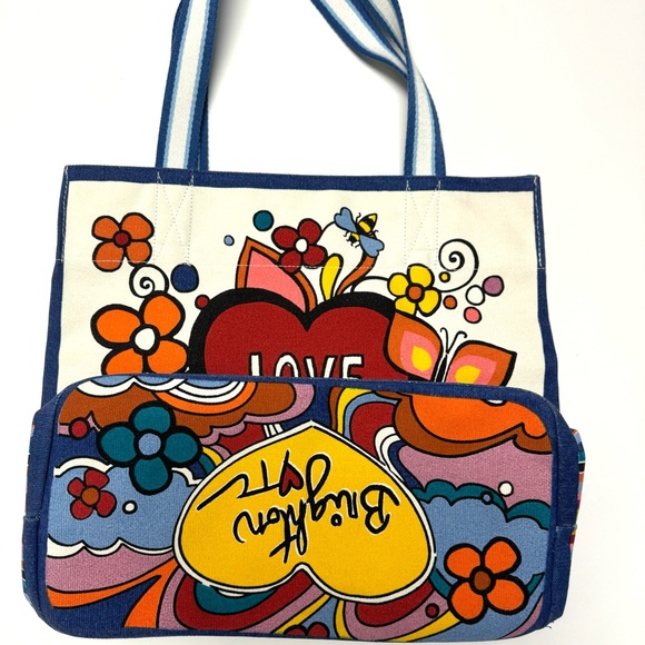 NWOT BRIGHTON POWER OF LOVE TOTE - Picture 1 of 3